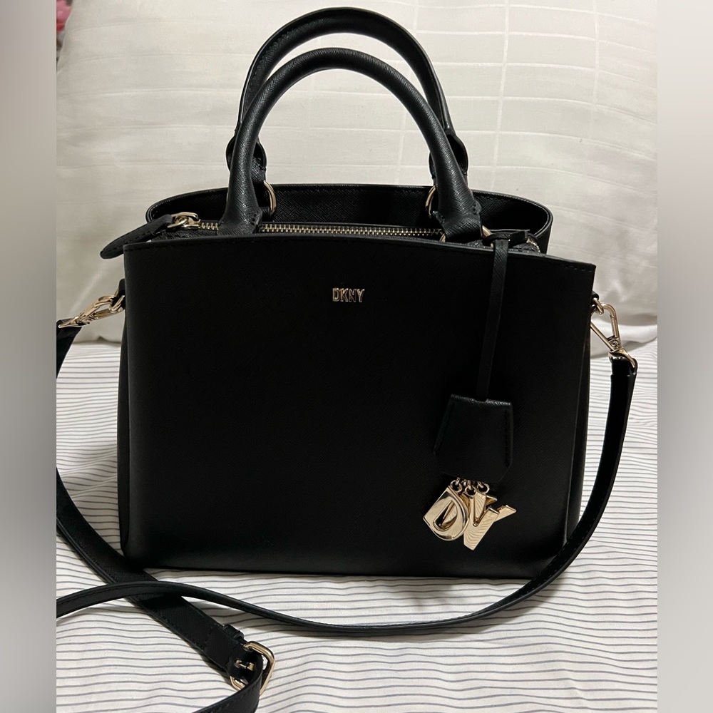DKNY Paige Black Medium Satchel bag